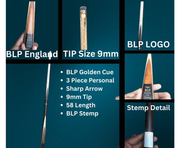 #SnookerCue #BLPGoldenCue #3PieceCue #ProfessionalCue #SnookerAccessories #LimitedStock #SnookerPakistan #CueStick #GameUpgrade