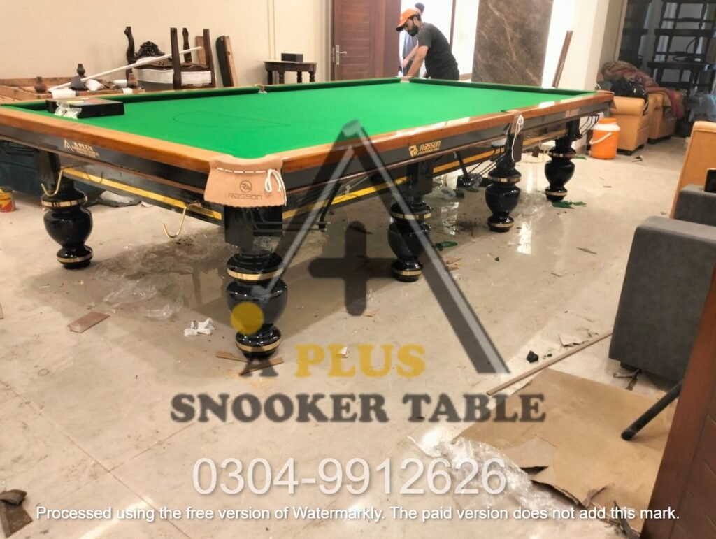 A Plus Snooker Table, Snooker Table, Professional Snooker, Snooker Club, Snooker Pakistan, Billiards Life, Snooker Lovers, Game On Table, Rasson Strong Edition, Custom Snooker Table, Snooker Setup, Made in Pakistan, Table for Champions, Cue Sport, Snooker Passion, Smooth Gameplay, Snooker Craftsmanship, Luxury Snooker, Indoor Sports, Snooker Experience.