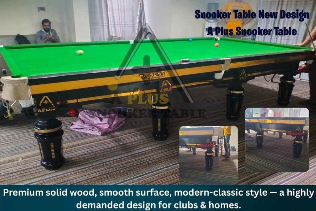 Snooker Table New Design, Snooker Table, Solid Wood Snooker Table, Professional Snooker Table, A Plus Snooker Table