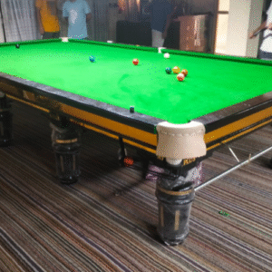 snooker table leather, A Plus snooker leather, cushion rubber, professional snooker table, durable snooker rails, precise ball rebound