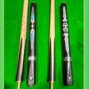 snooker cue, hand made snooker cue, personal cue, custom 3 piece cue, maple snooker cue, professional snooker cue, handcrafted cue, custom snooker stick, snooker cue for sale, wood snooker cue, best hand made cue, 58 inch cue, 9.5mm tip cue