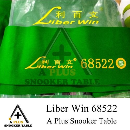 “Liber Win 68522 Snooker Table Fabric – 32oz Imported Professional Cloth Available in Red & Blue | A Plus Snooker Table Pakistan