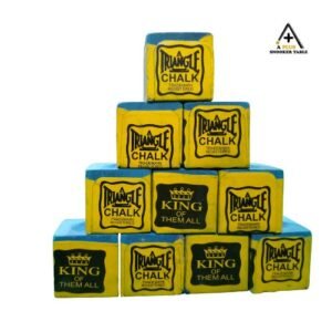 Snooker cue chalk is an essential accessory for every player, providing smooth grip and control on shots. We offer the best snooker chalk in Pakistan, including professional snooker chalk trusted worldwide by clubs and professionals. Whether you are looking for snooker chalk in Pakistan, cue chalk for clubs, or chalk for billiards and pool, we have all original brands like Triangle snooker chalk, Master chalk, Blue Diamond, Kamui, and Century chalk. Our range includes long-lasting cue chalk, tournament snooker chalk, and high-quality chalk for cue tips, ensuring maximum spin and accuracy. Buy snooker chalk online at the best price in Pakistan with fast delivery, making it easy to get the best cue chalk for your game.