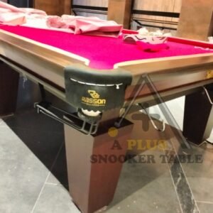 Luxury 5x10 Snooker Table for home and office use by A Plus Snooker Table, made with solid wood, fine finishing, and premium quality accessories.