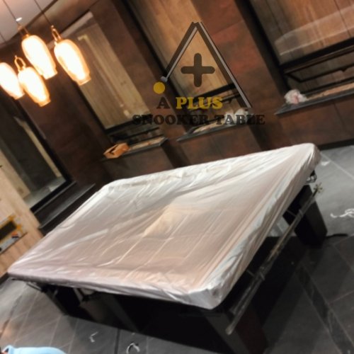 Luxury 5x10 Snooker Table for home and office use by A Plus Snooker Table, made with solid wood, fine finishing, and premium quality accessories.