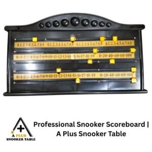 Plastic snooker table scoreboard for professional snooker players – durable and easy to use