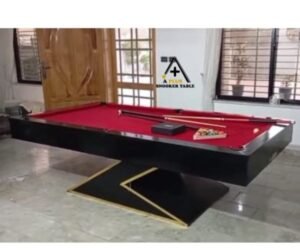 American pool table for home and office use with premium finish by A Plus Snooker Table