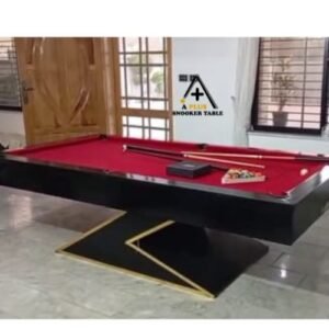American pool table for home and office use with premium finish by A Plus Snooker Table