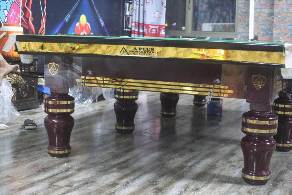 BCE England 6x12 snooker table with steel cushion and slate bed - A Plus Snooker Tables Pakistan