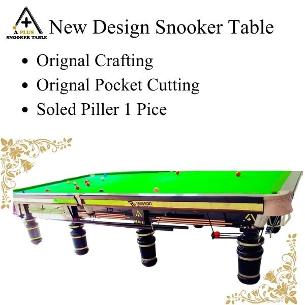 Prime Snooker Table 2026 new design luxury snooker table made by A Plus Snooker Table Pakistan